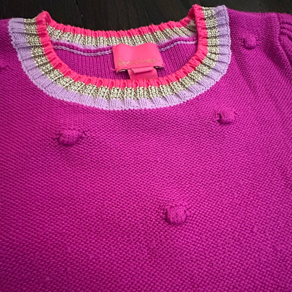 Lilly Pulitzer girls sweater dress